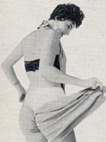 How to shoot for GLAMOUR - wedgie page