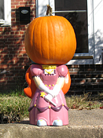 Faceless Pumpkin Princess