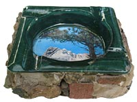 Mount Rushmore ashtray