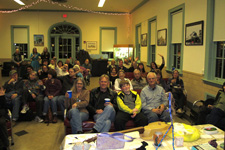 The Tacky Treasures Road Show audience at the Silver Spring B&O Train Station