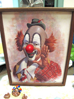 Twist My Nose Clown Print