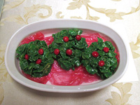 Christmas Wreath Cookies