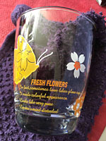 Juice Glass with Engrish Poem