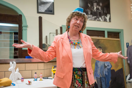 Julie the Queen of Tacky.